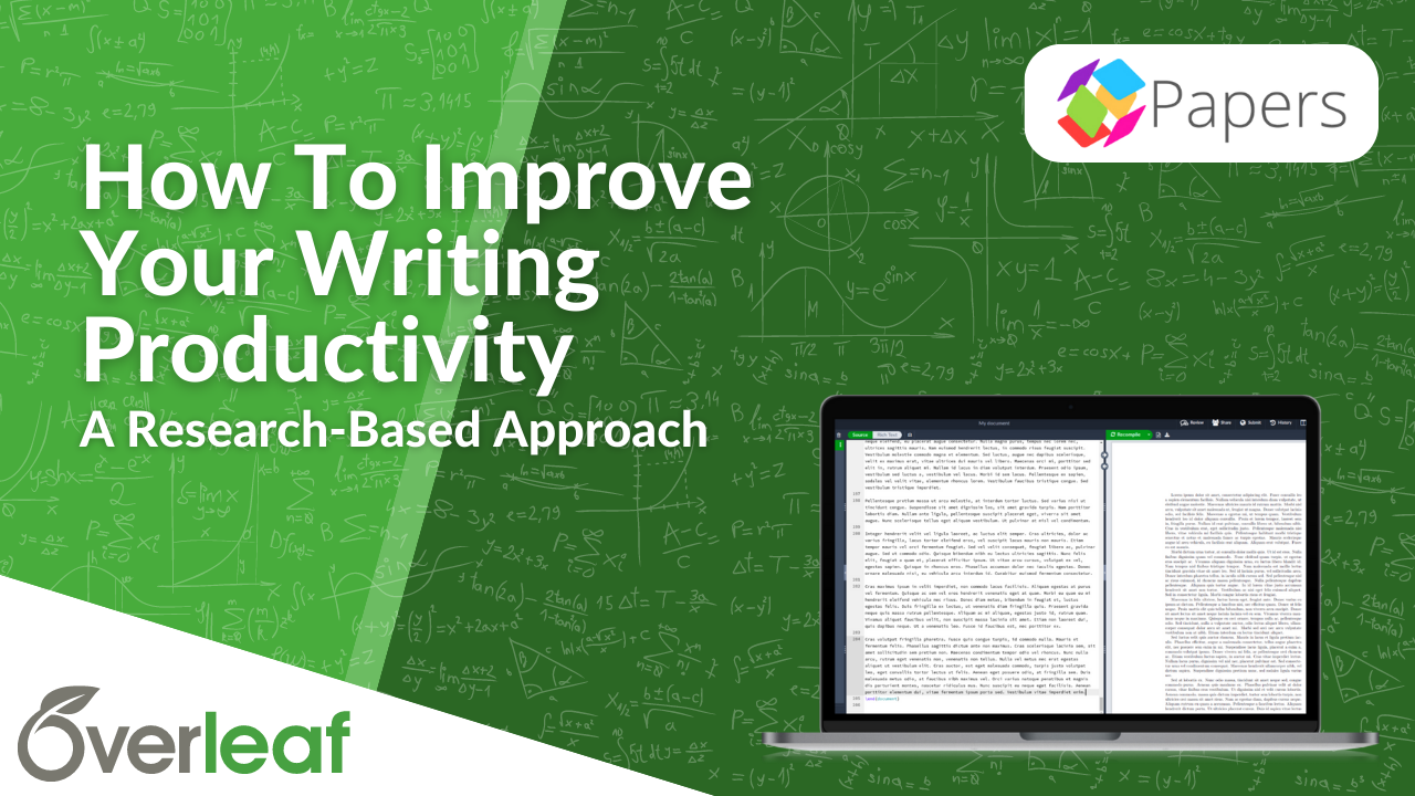How to improve your writing productivity